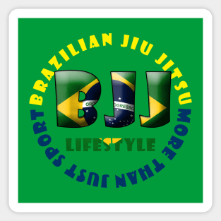 Brazilian Jiu Jitsu - more than just sport Sticker